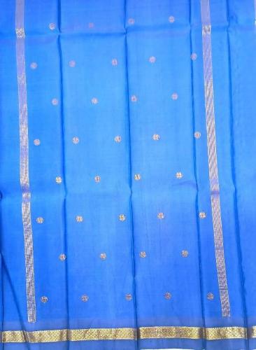 THIRUBHUVANAM PURE ZARI SILK SAREE 550MTS
