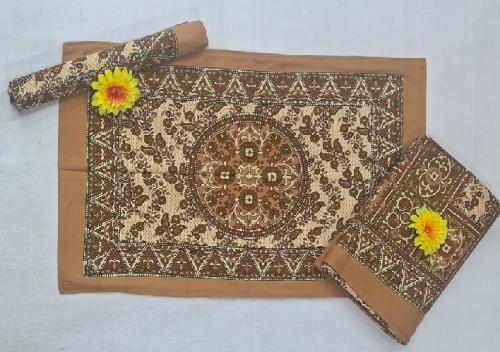 BEDSHEET JAIPUR PRINTED 72X100 2 PILLOW COVER