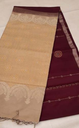 SOFT SILK SAREE WITH BLOUSE