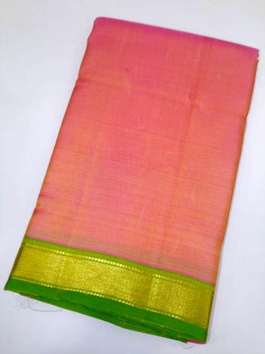 ARNI SILK HALF FINE ZARI SAREE WITH BLOUSE