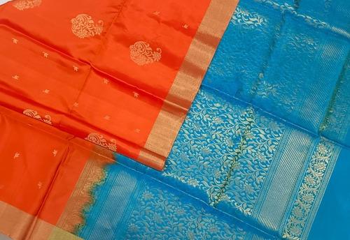 SOFT SILK SAREE WITH BLOUSE