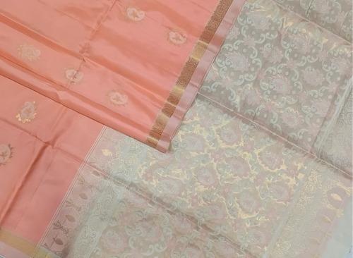 SOFT SILK SAREE WITH BLOUSE
