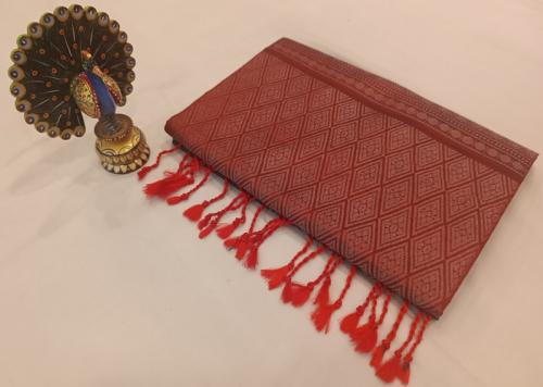 SOFT SILK SAREE WITH BLOUSE