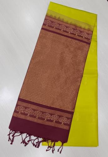 SOFT SILK SAREE WITH BLOUSE