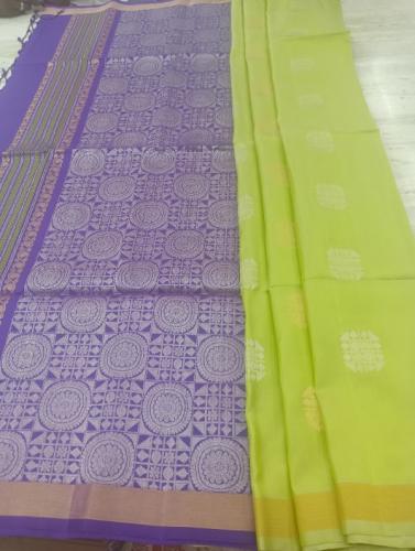 SOFT SILK SAREE WITH BLOUSE