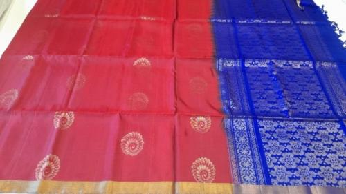 SOFT SILK SAREE WITH BLOUSE