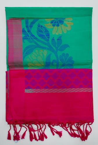 SOFT SILK SAREE WITH BLOUSE