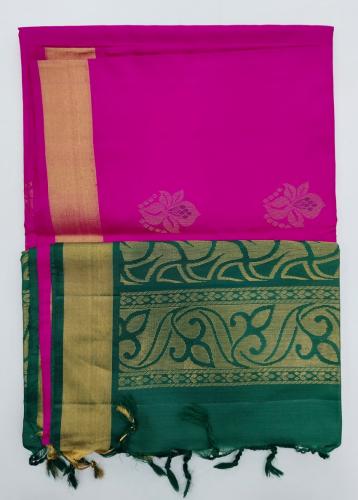 SOFT SILK SAREE WITH BLOUSE
