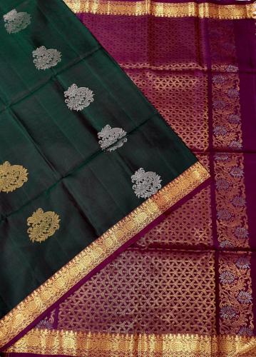 SOFT SILK SAREE WITH BLOUSE