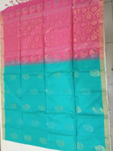 SOFT SILK SAREE WITH BLOUSE
