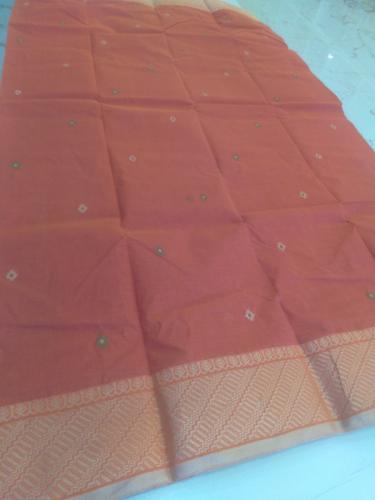 Tantuja Cotton Sarees without Blouse