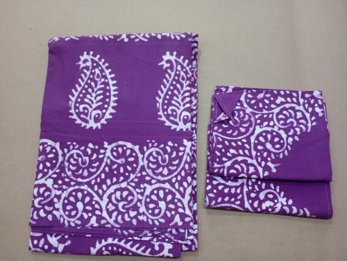 BEDSHEET BATIK PRINTED 72X100 2 PILLOW COVER