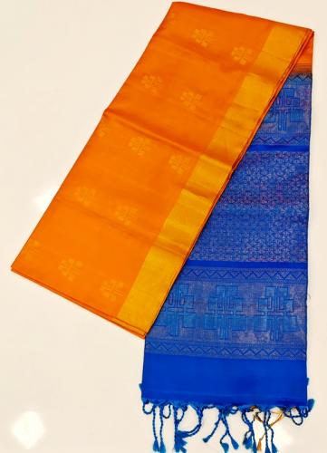 SOFT SILK SAREE WITH BLOUSE