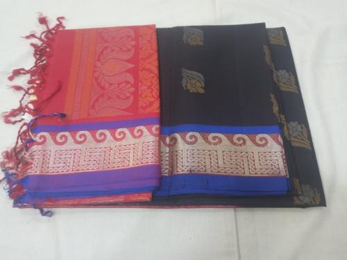 SOFT SILK SAREE WITH BLOUSE