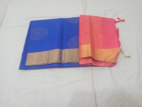 SOFT SILK SAREE WITH BLOUSE