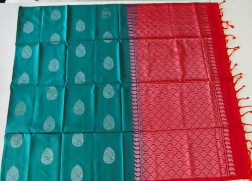 SOFT SILK SAREE WITH BLOUSE