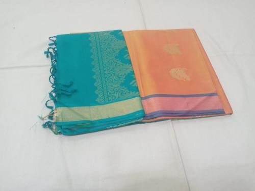 SOFT SILK SAREE WITH BLOUSE