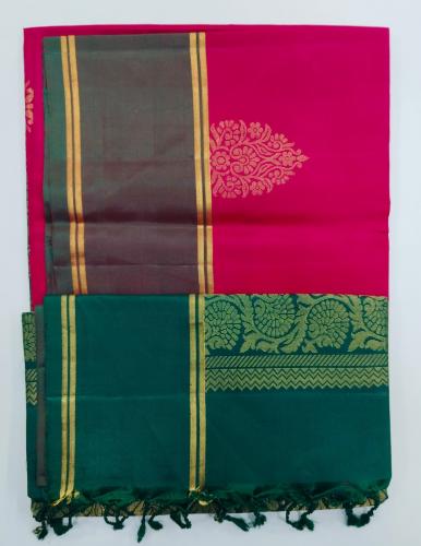 SOFT SILK SAREE WITH BLOUSE