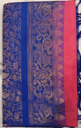 SOFT SILK SAREE WITH BLOUSE