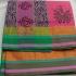 PL Salem Sarees Hand Block Printed Saree