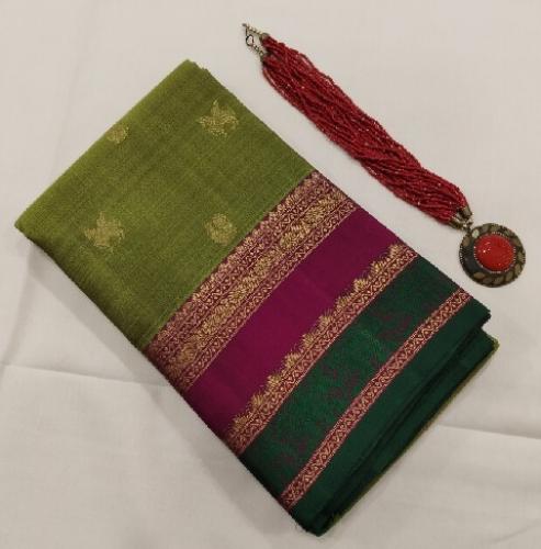 SAREES KPM SILK WITH BLOUSE