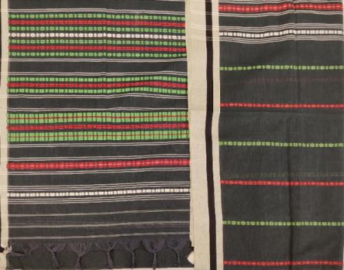 RECIPROCAL COTTON SAREE 6 YDS