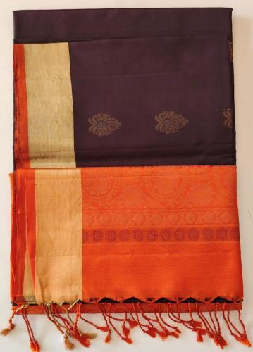 SOFT SILK SAREE WITH BLOUSE
