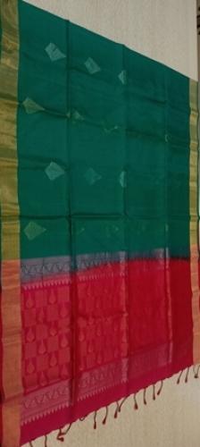 SOFT SILK SAREE WITH BLOUSE