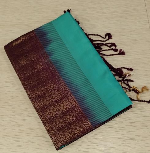 SOFT SILK SAREE WITH BLOUSE
