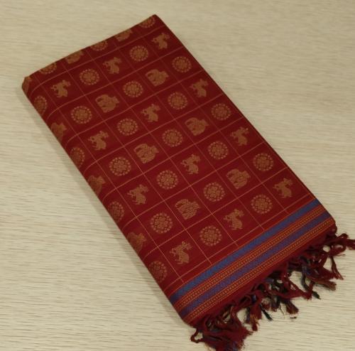 80SX80S PMK 1000 BUTTA COTTON SAREES