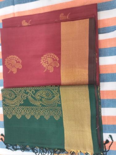 SOFT SILK SAREE WITH BLOUSE