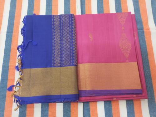 SOFT SILK SAREE WITH BLOUSE