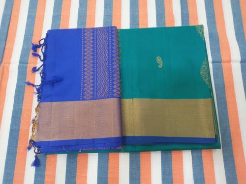 SOFT SILK SAREE WITH BLOUSE