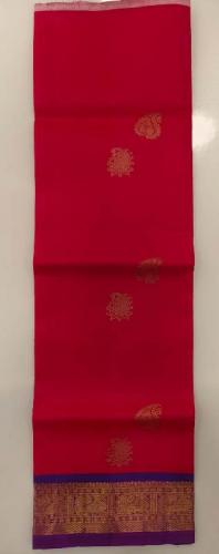 Pure Zari Silk Pavadai 79Cmx230cms