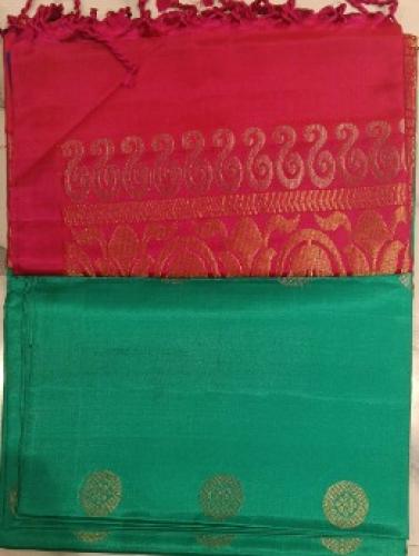 SOFT SILK SAREE WITH BLOUSE