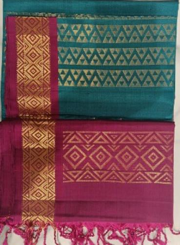 SOFT SILK SAREE WITH BLOUSE