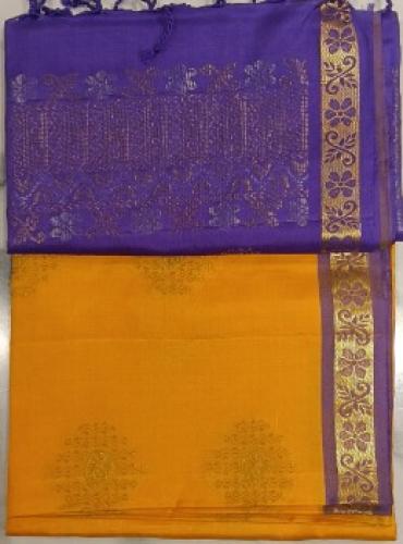 SOFT SILK SAREE WITH BLOUSE