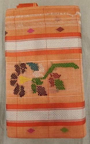 SAREES TIRUNELVELI RAYONxCOTTON Mix CHEDI BUTTA 550 cms SLNC