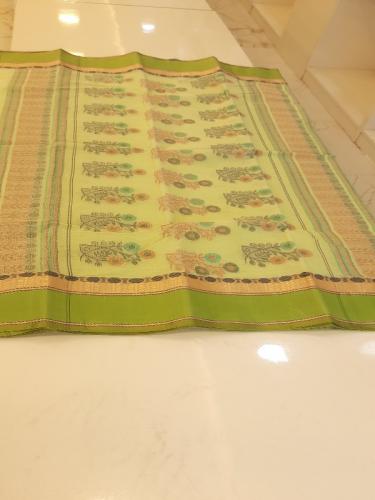 Tantuja Cotton Sarees without Blouse