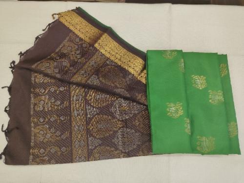 SOFT SILK SAREE WITH BLOUSE