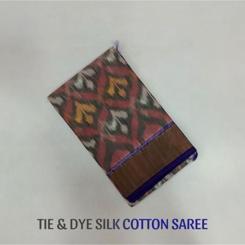 COTTON X KORA SILK TIE DYE SAREES CHINNLAPATTI