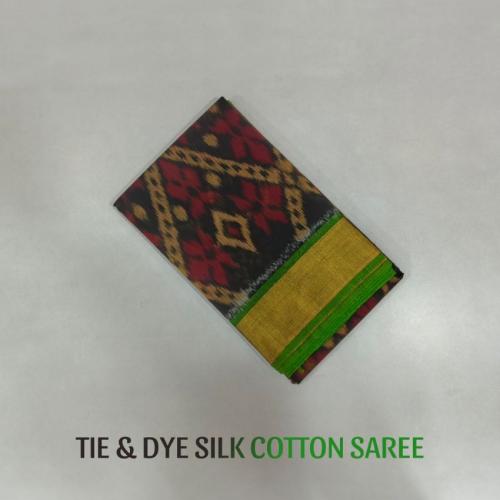 COTTON X KORA SILK TIE DYE SAREES CHINNLAPATTI