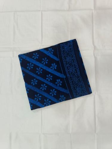 PL COTTON SAREES WITH SOLID WAX CRACK DESIGNS