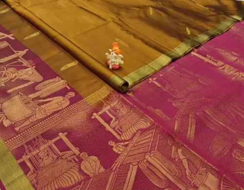 SOFT SILK SAREE WITH BLOUSE