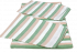 BEDSHEET STRIPE 90X108 2 PILLOW COVER