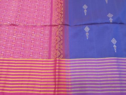 SOFT SILK SAREE WITH BLOUSE