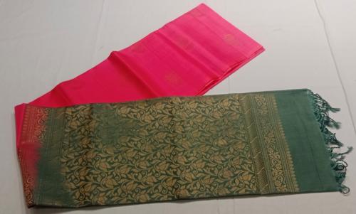 SOFT SILK SAREE WITH BLOUSE
