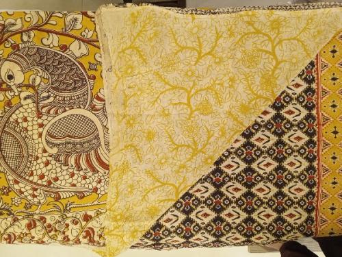 KALAMKARI PRINTED COTTON SAREE