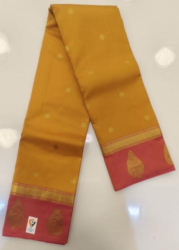 ARNI SILK HALF FINE ZARI SAREE WITH BLOUSE