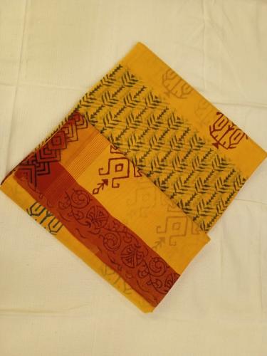 SALEM BLOCK PRINT COTTON SAREES